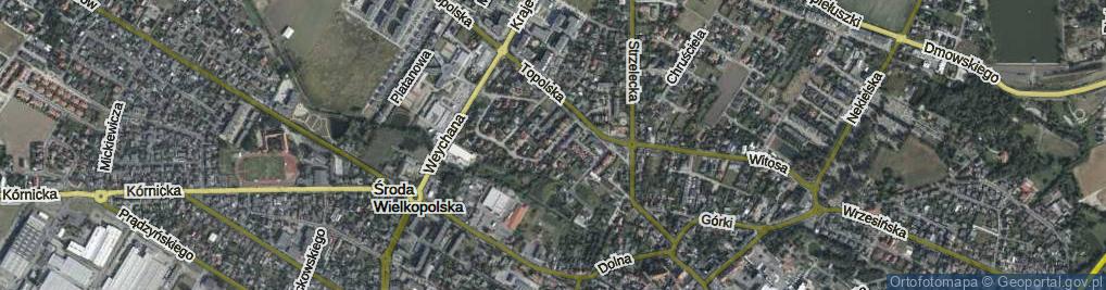 Zdjęcie satelitarne Taczaka Stanisława ul.